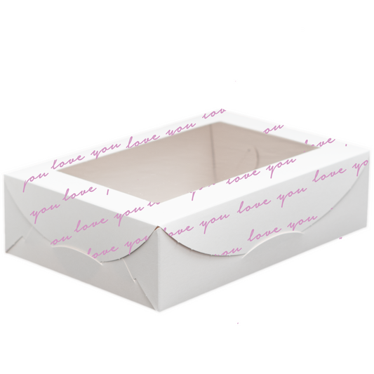 Ruseka Large Love You  Rosa 25 x 18 x 6.5 cm
